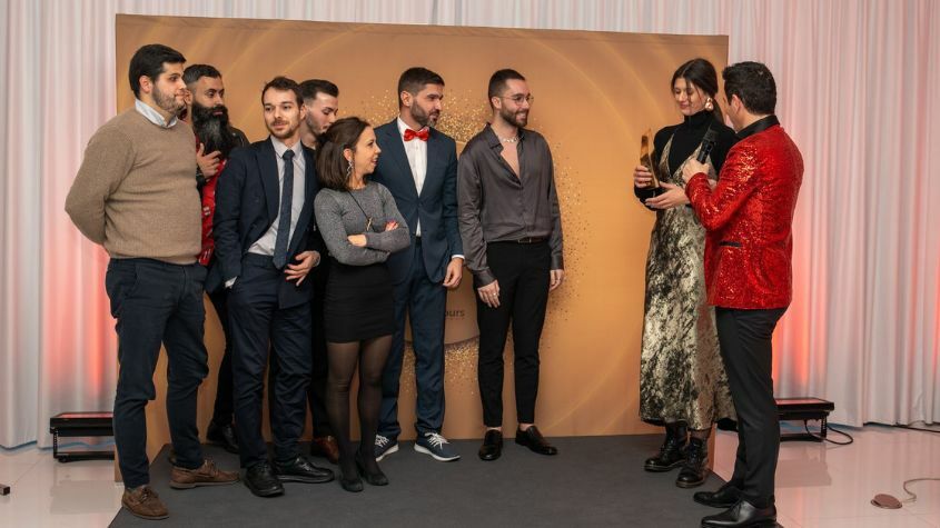 Entrega de premios del evento Galos Douro